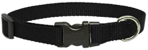Lupine Collar Black 3/4" 15-25