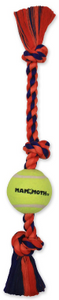 Mammoth 3 Knot-1 Ball Tug Dog Toy Medium