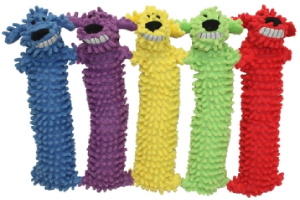 Multipet Loofa Floppy Dog Toy  12"