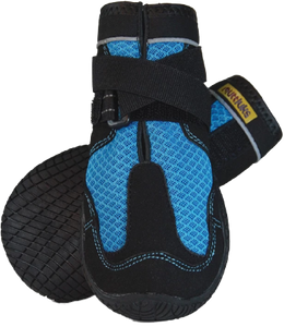 Muttluks Mud Monster Dog Boot 2 Pack Blue Size 1 Extra Extra Small/Extra Smal