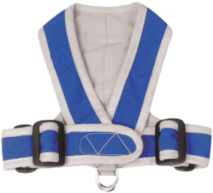 My Canine Kids Precision Dog Harness Medium Blue