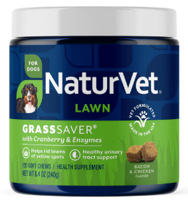 NaturVet GrassSaver Soft Chew 120ct