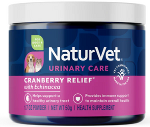 NaturVet Cranberry Relief w/ Echinacea 50gr