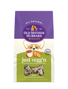 Old Mother Hubbard Mini Special Recipe Just Vegg'n Dog Treat 20oz