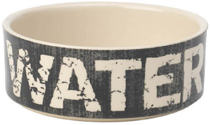 Petrageous Vintage Water Dish 5"
