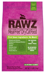 Rawz Chicken Turkey Cat Food 3.5lb