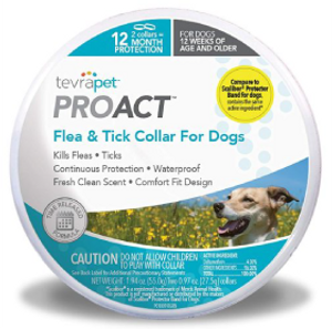 Vetality Protect 12 Month Flea & Tick Collar Dog