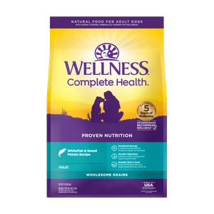 Wellness Complete Health Whitefish Dog Food 15lb