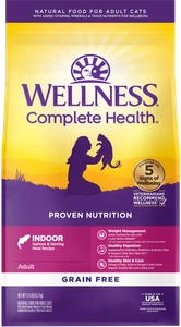 Wellness Complete Health GF Indoor Salmon Cat Food 11lb-8oz