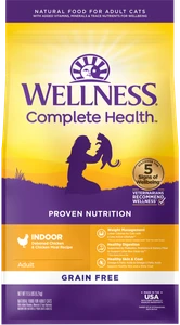 Wellness Complete Health GF Indoor Chicken Cat Food 11lb-8oz