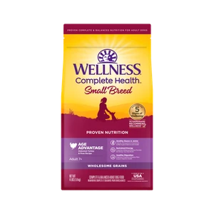 Wellness Complete Health Small Breed Senior Dog Food 4lb