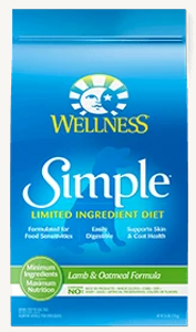 Wellness Simple Lamb Dog Food 26lb