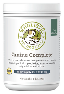 Wholistic Pet Organics Canine Complete 16oz.