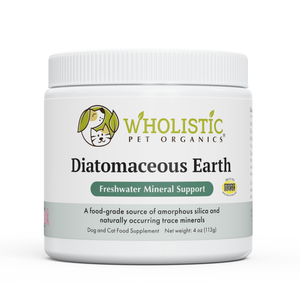 4oz Wholistic Pet Organics Diatomaceous Earth