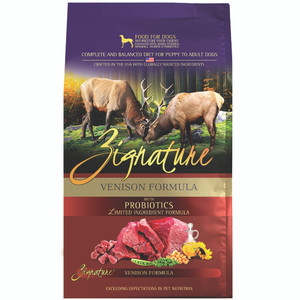 Zignature Venison Dog Food Dry 12.5lb