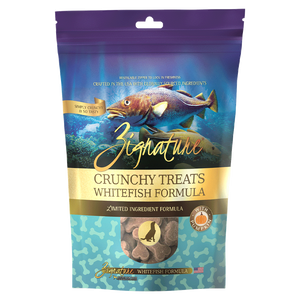 Zignature Ziggy Crunchy Treats White Fish Dog Treat 12oz