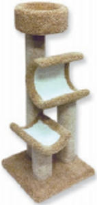 Beatrise Pet Products 4' Slumber Tower