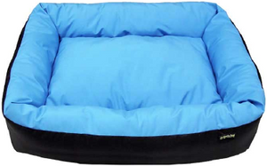 Cycle Dog USA Made Waterproof Barrior Layout Bed Blue Large 23x36