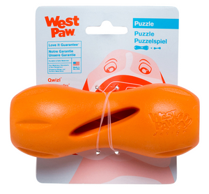 West Paw Large Tangerine Toppl Dog Toy