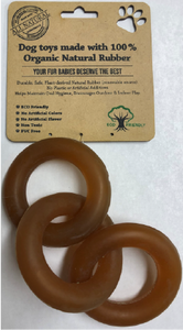 Indipets Rubber Ring o' Ring Dog Toy