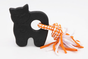 Zippy Paws Halloween Zippytuff Teether Black Cat