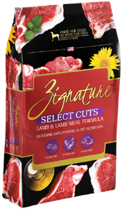 Zignature Select Cuts Lamb Formula Dog Food 12.5lb