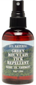 4oz Green Mountain Tick repellent
