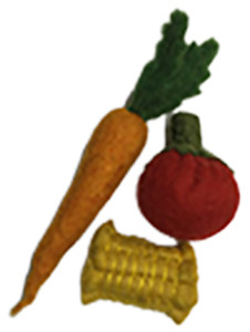 Dharma Dog Karma Cat Wool Farmer Cat Toy Assorted Singles