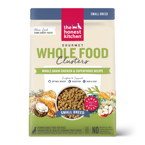 Honest Kitchen Whole Food Clusters Whole Grain Chicken Small Breed Dog Food 4lb