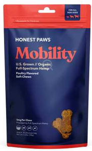 Honest Paws CBD Mobility Soft Chews 4.23 30ct.