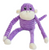 Zippy Paws Spencer Crinkle Monkey Purple Small