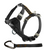 Enhanced Strength Tru-Fit Smart Harness w/Seatbelt Tether Black 80-110 lb