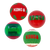 Kong Holiday Dog Toy Occasions Balls Medium 4 pack