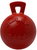 8" Jolly Pets Tug N Toss Red Dog Toy