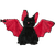 HuggleHounds Batilda Plush Bat, Large