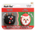 HuggleHounds Grumpus & Santa Ruff-Tex® Balls, 2 pack
