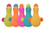 Multipet Assorted Colors Latex Duckworth Dog Toy