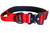 Alcott Tactical Red Collar w/ Control Handle and Heavy Duty Metal Clasp Small