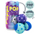 Huxley and Kent Dog Squeak'n Peek Puppi Pop Grape Large