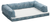 Midwest 30x40 Bolstered Orthopedic Sofa- Script Blue