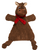 HuggleHounds HuggleFlatties Barley Horse, Large Dog Toy