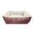 Ethical Pet Sleep Zone Foil Print Rectangle Bed Red 20"