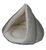 Kitty Kasa Hut Bed Grey 17"