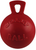 10" Jelly Pets Tug N Toss Red Dog Toy