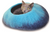 Dharma Dog Karma Cat Wool Pet Cave Ombre Navy & Turquoise Cat Bed