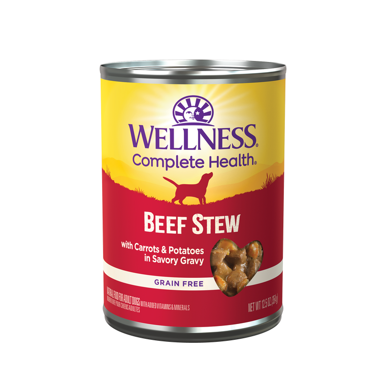 Wellness Stew Beef Dog Food 12.5oz