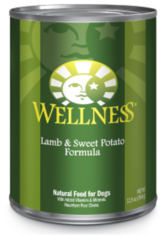 Wellness Lamb Sweet Potato Dog Dog Food 12.5oz