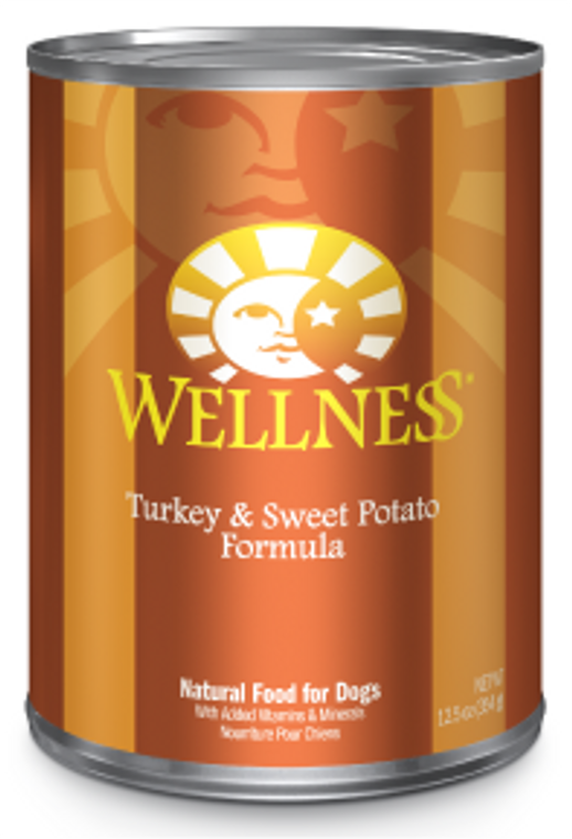 Wellness Turkey Sweet Potato Dog Food 12.5oz