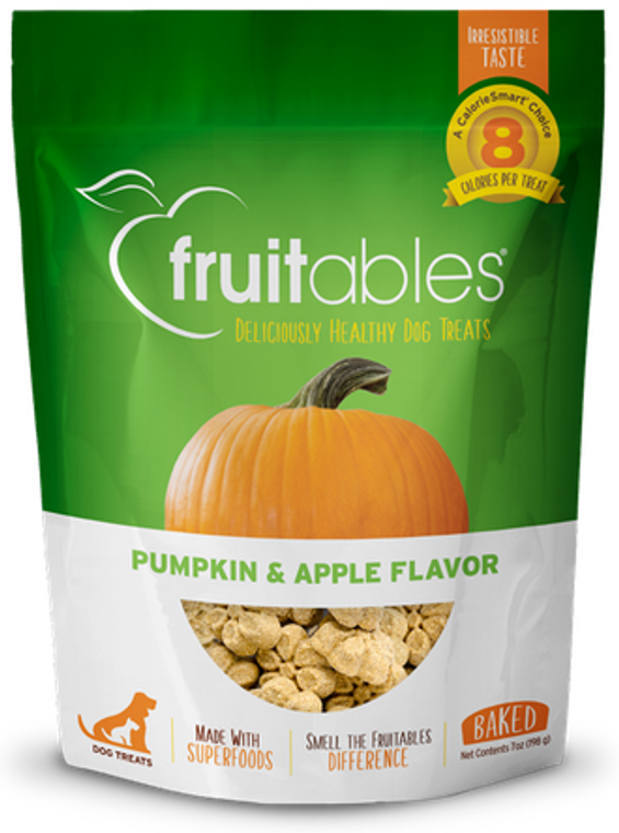 Fruitable Pumpkin & Apple Dog Treat 7oz