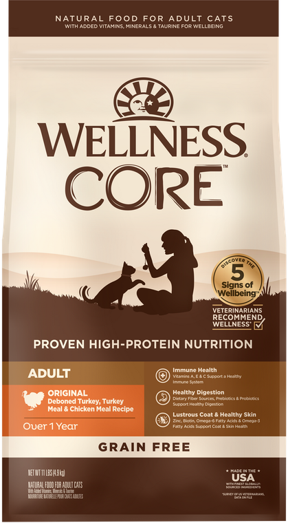 Wellness Core Original Cat Food 11lb